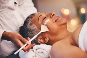 professional facial treatment