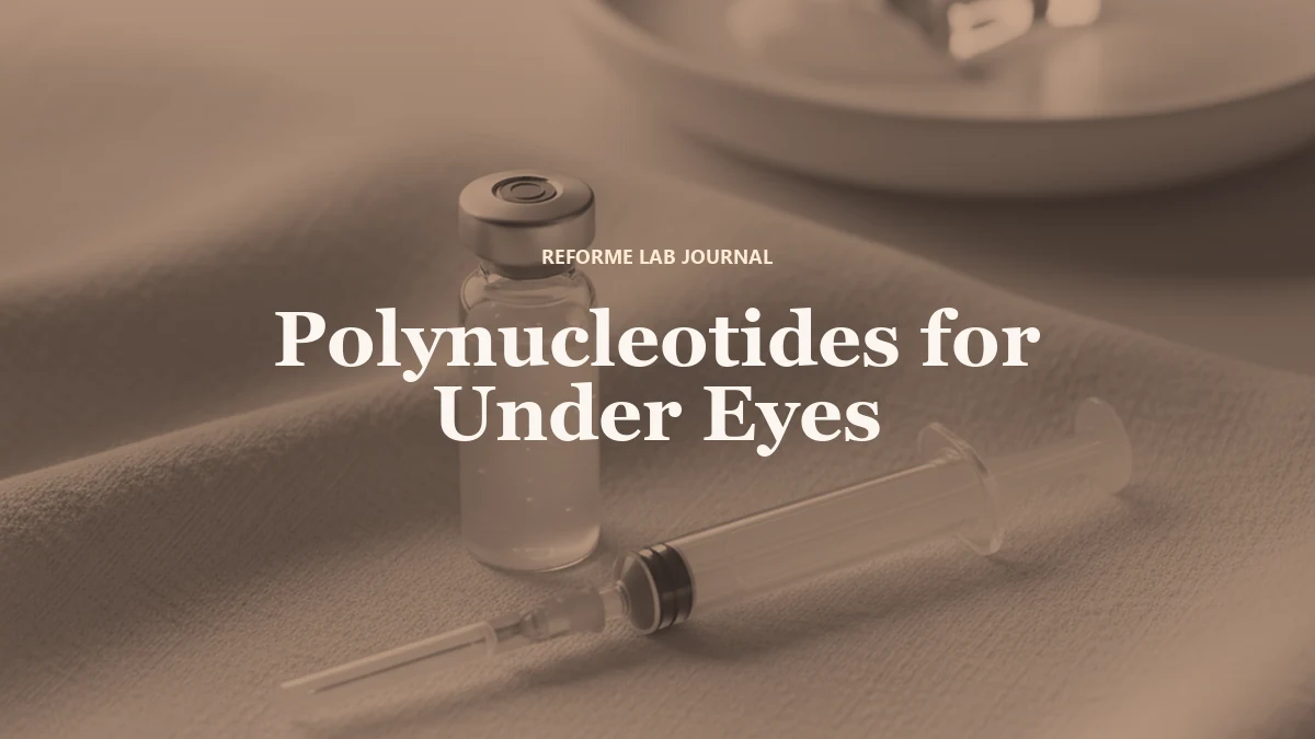 Polynucleotides for Under-Eye Rejuvenation at a Toronto Medspa in 2026 - Reforme Lab Toronto and Mississauga
