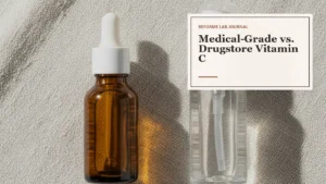 Medical Grade vs Drugstore Vitamin C and What the Difference Really Is - featured banner - Reforme Lab Toronto and Mississauga