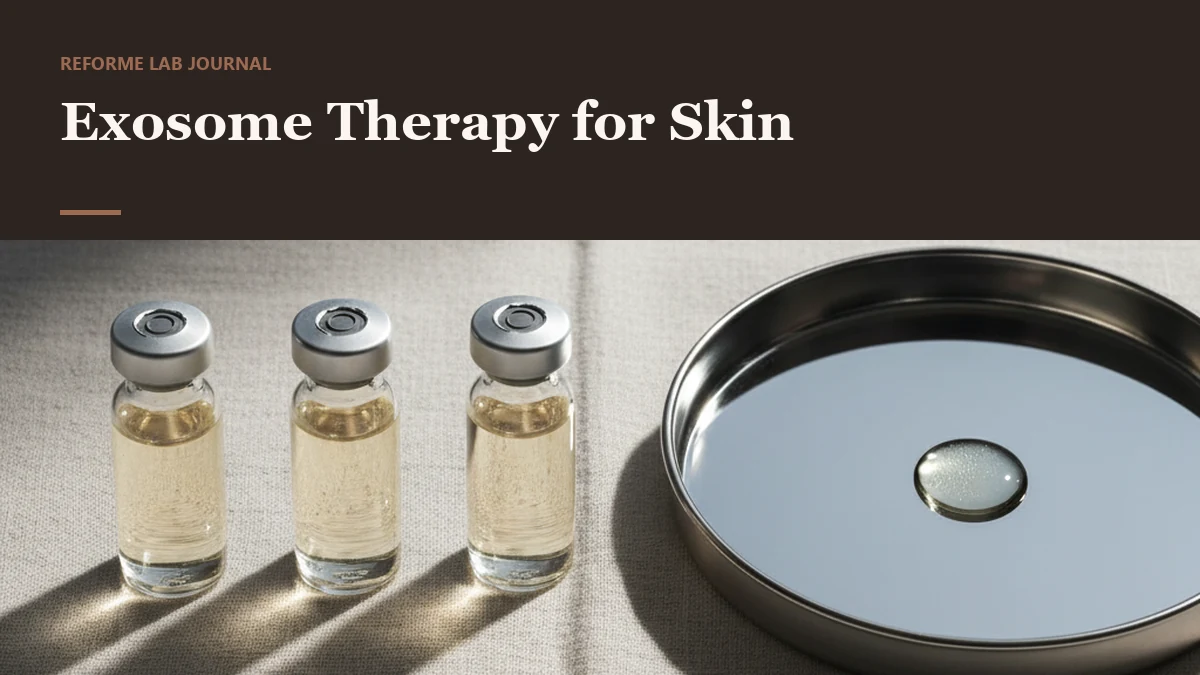 Exosome Therapy for Skin and What Toronto Patients Should Know in 2026 - Reforme Lab Toronto and Mississauga