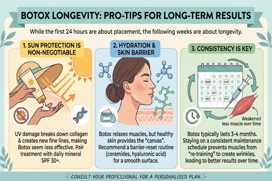 long term botox tips toronto