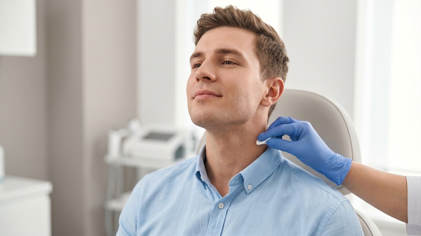 male neck botox gta area