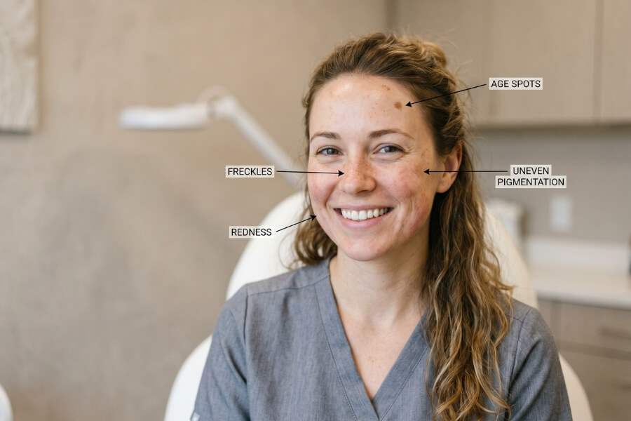 can microneedling fix freckles
