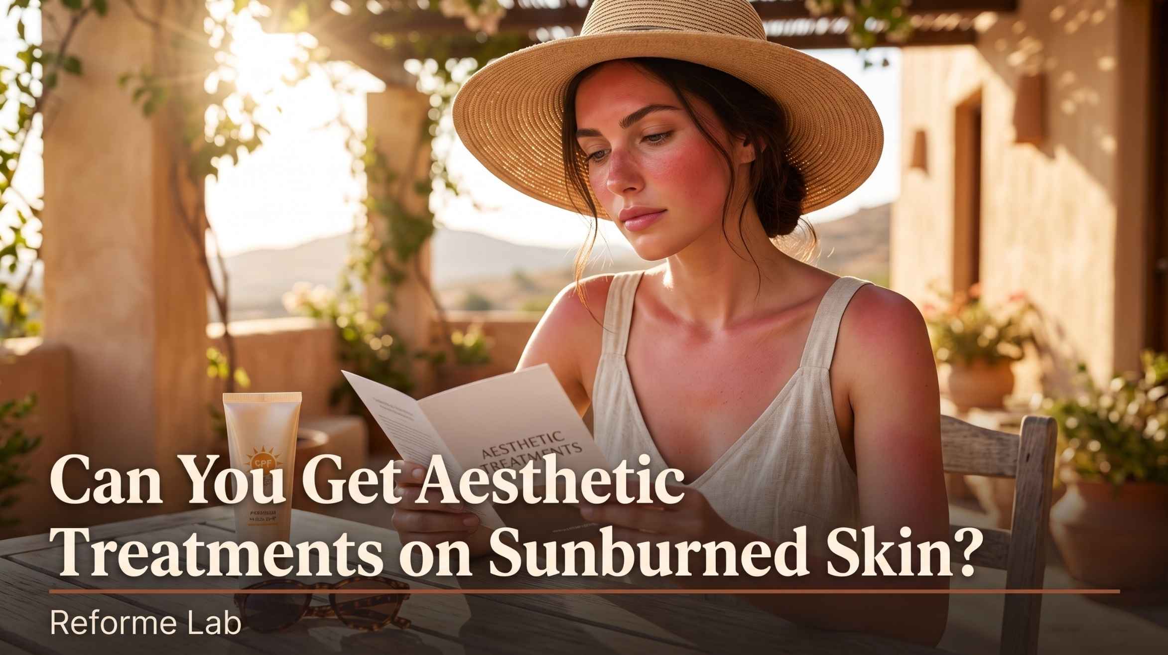 can you get treatments on sunburned skin can you get treatments on sunburned skin