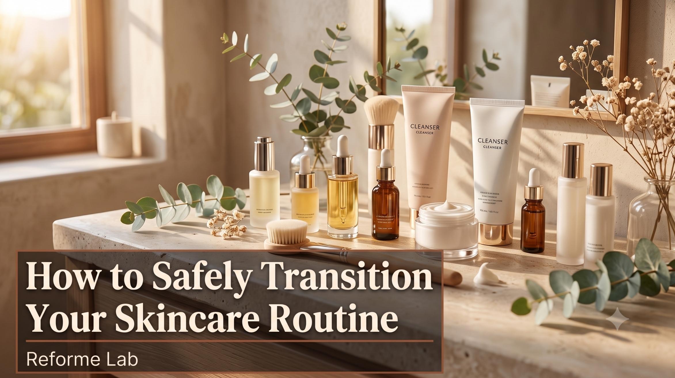 how to transition skincare routine how to transition skincare routine